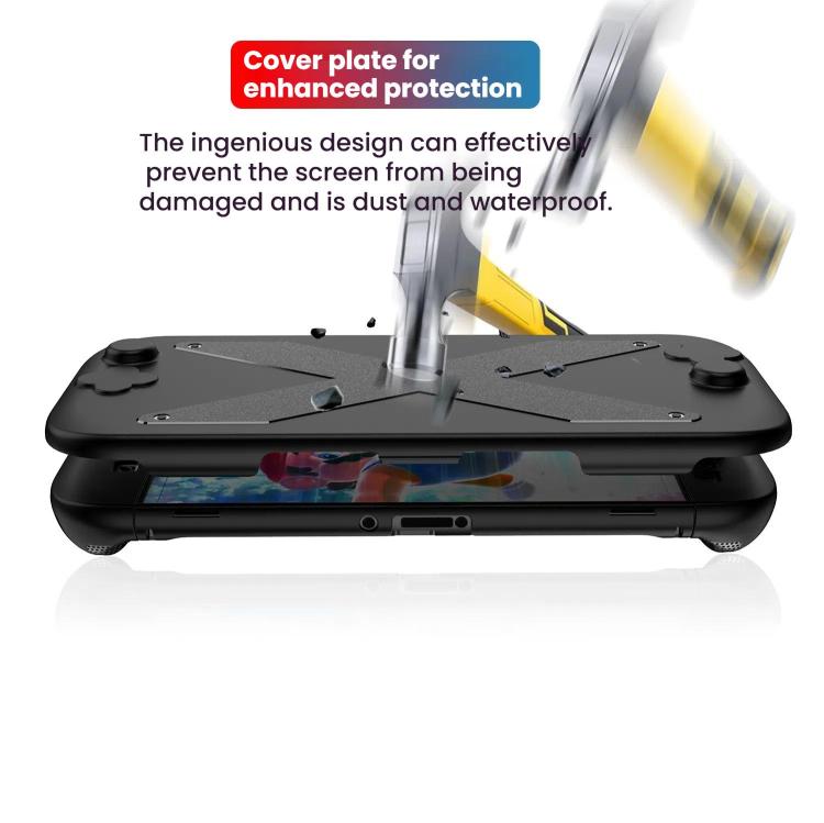 For Nintendo Switch 2 PC + TPU Split Cover With Panel Set Protective Shell(Black) by bashfashion