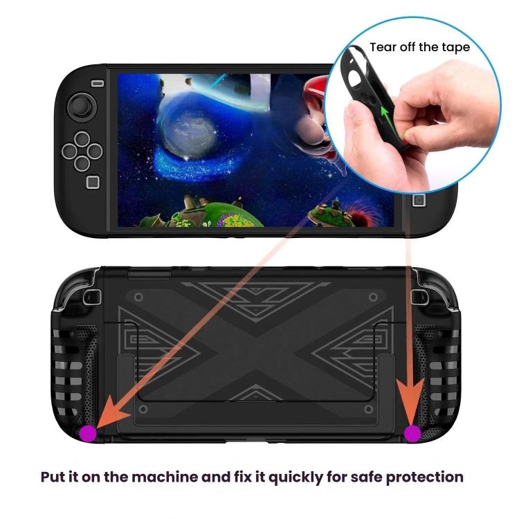 For Nintendo Switch 2 PC + TPU Split Cover With Panel Set Protective Shell(White) by bashfashion