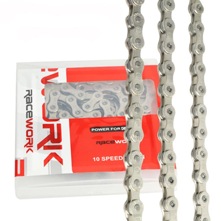 RACEWORK 136-section EPT Anti-rust Electric Bicycle Chain Power-assisted Bicycle Chain, Spec: 10-speed by RACEWORK