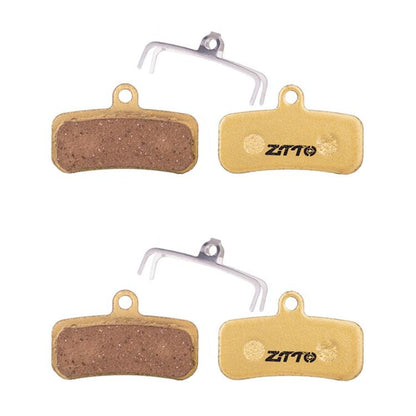 2pairs ZTTO Mountain Bike Full Metal Copper Base Lining Oil Disc Block Brake Pad, Model: MJ-01E by ZTTO