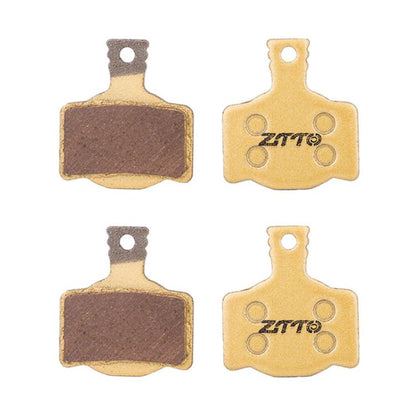 2pairs ZTTO Mountain Bike Full Metal Copper Base Lining Oil Disc Block Brake Pad, Model: MJ-03F by ZTTO