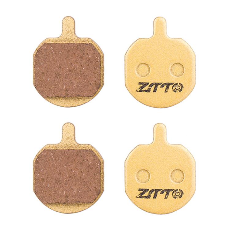 2pairs ZTTO Mountain Bike Full Metal Copper Base Lining Oil Disc Block Brake Pad, Model: MJ-04B by ZTTO