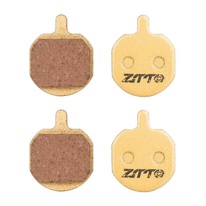 2pairs ZTTO Mountain Bike Full Metal Copper Base Lining Oil Disc Block Brake Pad, Model: MJ-04B by ZTTO