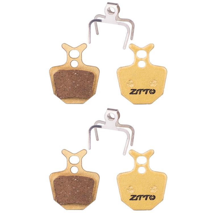 2pairs ZTTO Mountain Bike Full Metal Copper Base Lining Oil Disc Block Brake Pad, Model: MJ-05B by ZTTO