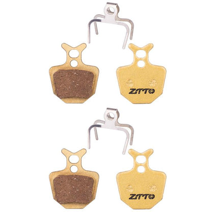 2pairs ZTTO Mountain Bike Full Metal Copper Base Lining Oil Disc Block Brake Pad, Model: MJ-05B by ZTTO