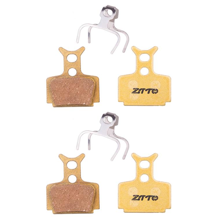 2pairs ZTTO Mountain Bike Full Metal Copper Base Lining Oil Disc Block Brake Pad, Model: MJ-05C by ZTTO