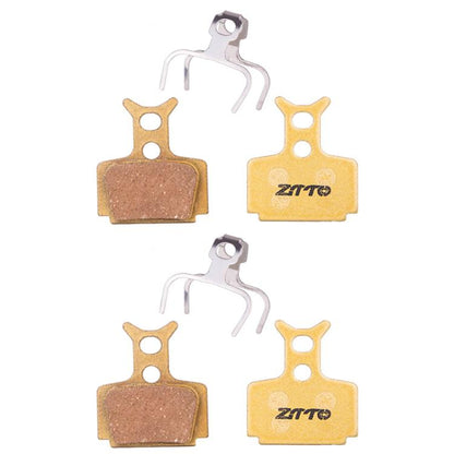 2pairs ZTTO Mountain Bike Full Metal Copper Base Lining Oil Disc Block Brake Pad, Model: MJ-05C by ZTTO