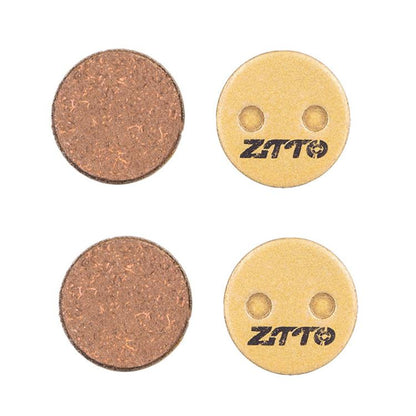 2pairs ZTTO Mountain Bike Full Metal Copper Base Lining Oil Disc Block Brake Pad, Model: MJ-08A by ZTTO