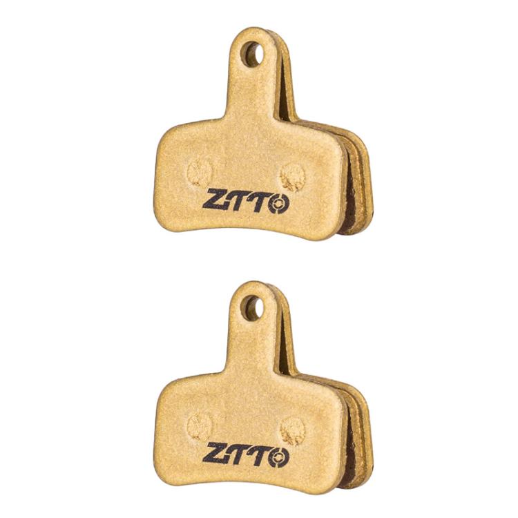 2pairs ZTTO Mountain Bike Full Metal Copper Base Lining Oil Disc Block Brake Pad, Model: MJ-11H by ZTTO