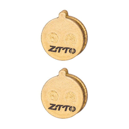 2pairs ZTTO Mountain Bike Full Metal Copper Base Lining Oil Disc Block Brake Pad, Model: MJ-11K by ZTTO