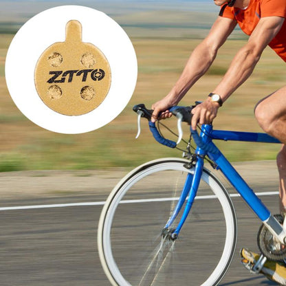2pairs ZTTO Mountain Bike Full Metal Copper Base Lining Oil Disc Block Brake Pad, Model: MJ-02D by ZTTO