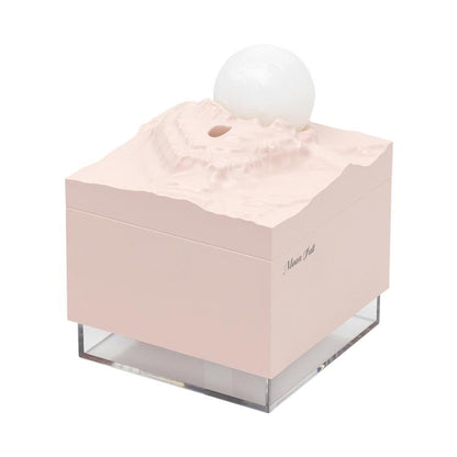Moonfall Humidifier Aroma Diffuser Large Fog With Night Light Desktop Ornament(Pink) by bashfashion