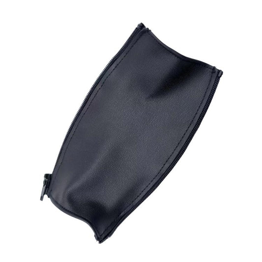 For Sony WH-1000XM4 Headphones Headband Protective Cover Replacement Parts, Spec: Leather Zipper Black by bashfashion