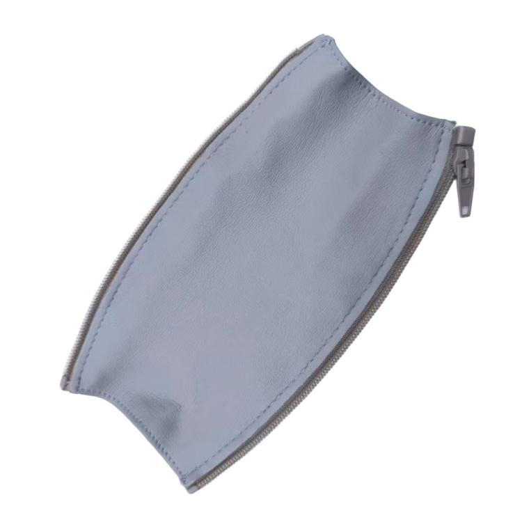 For Sony WH-1000XM4 Headphones Headband Protective Cover Replacement Parts, Spec: Leather Zipper Gray by bashfashion