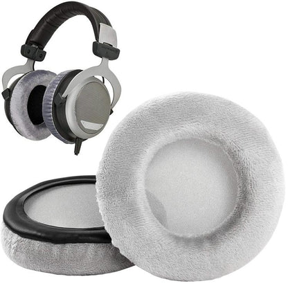 For Beyerdynamic DT990 / DT880 / DT770 Pro Headphone 1pair Ear Pads Sponge Cover(Gray) by bashfashion