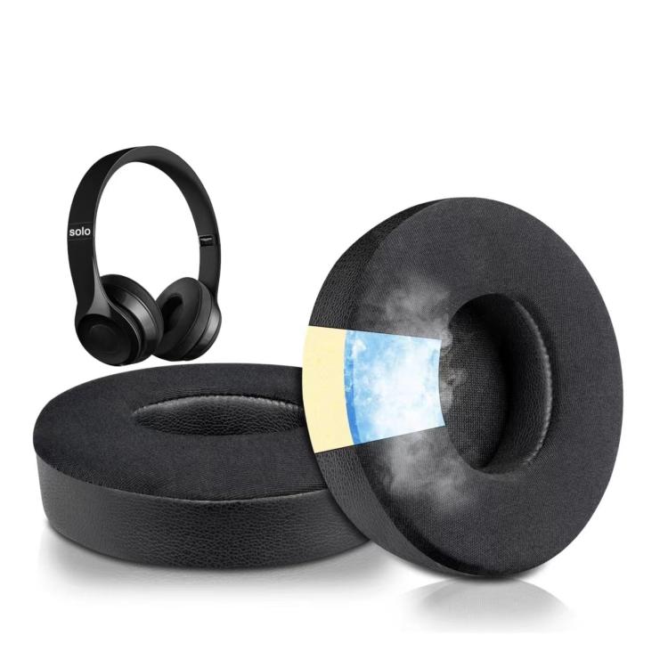 For Beats Solo3 / Solo2 Headphones Ear Pads Sponge Cover, Spec: Bluetooth Gel Ice Cool by bashfashion