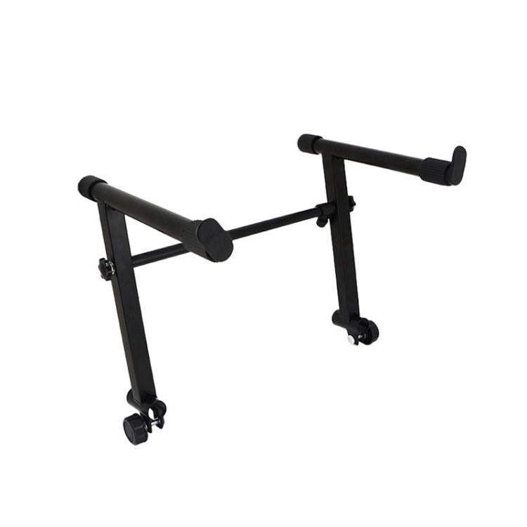 Electronic Piano Raised Stand Piano Keyboard Universal Double Layer Raised Stand Musical Instrument Accessories(Black) by bashfashion