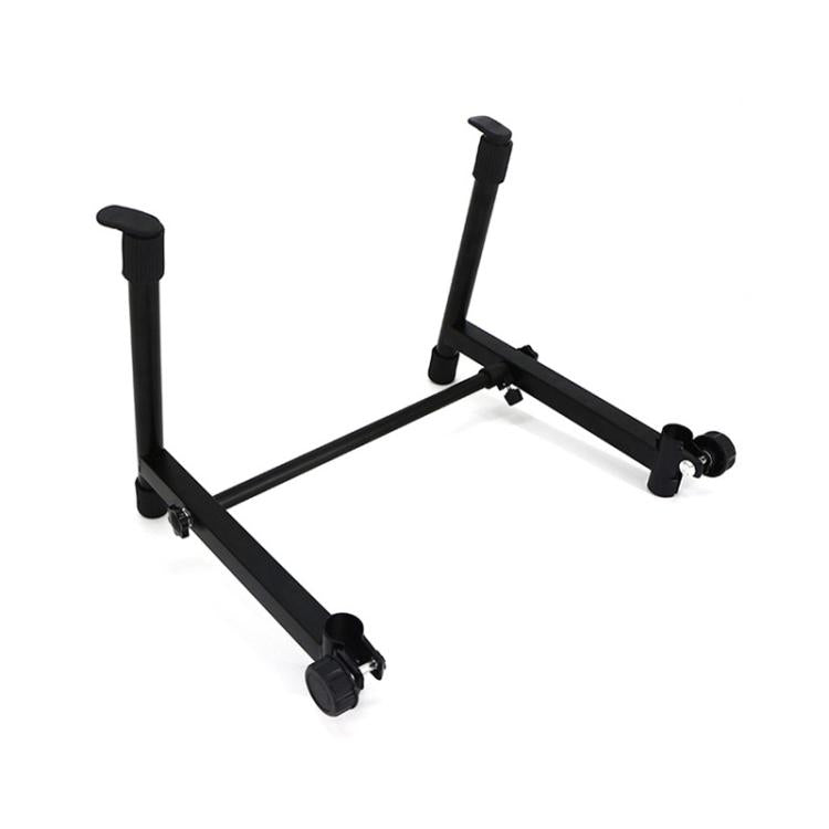 Electronic Piano Raised Stand Piano Keyboard Universal Double Layer Raised Stand Musical Instrument Accessories(Black) by bashfashion