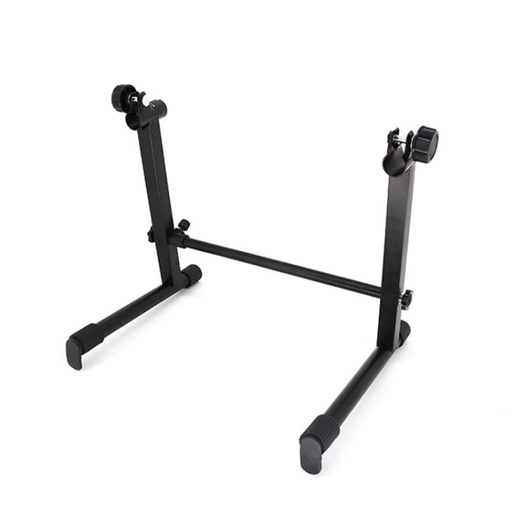 Electronic Piano Raised Stand Piano Keyboard Universal Double Layer Raised Stand Musical Instrument Accessories(Black) by bashfashion