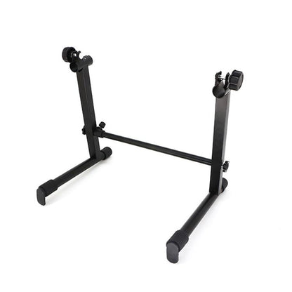 Electronic Piano Raised Stand Piano Keyboard Universal Double Layer Raised Stand Musical Instrument Accessories(Black) by bashfashion