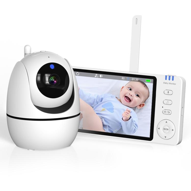 5 inch 1080P HD Baby Watcher Baby Monitor Camera EU Plug by bashfashion