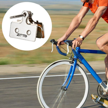 2pairs ZTTO Bicycle Metal Sintered Cable Mountain Road Bike Electrical Scooter Disc Brake Linings, Style: 01F by ZTTO