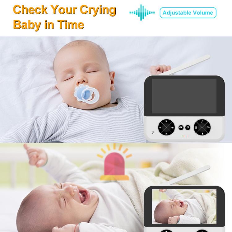 4.3 Inch IPS HD Display 720P Baby Monitor AU Plug by bashfashion