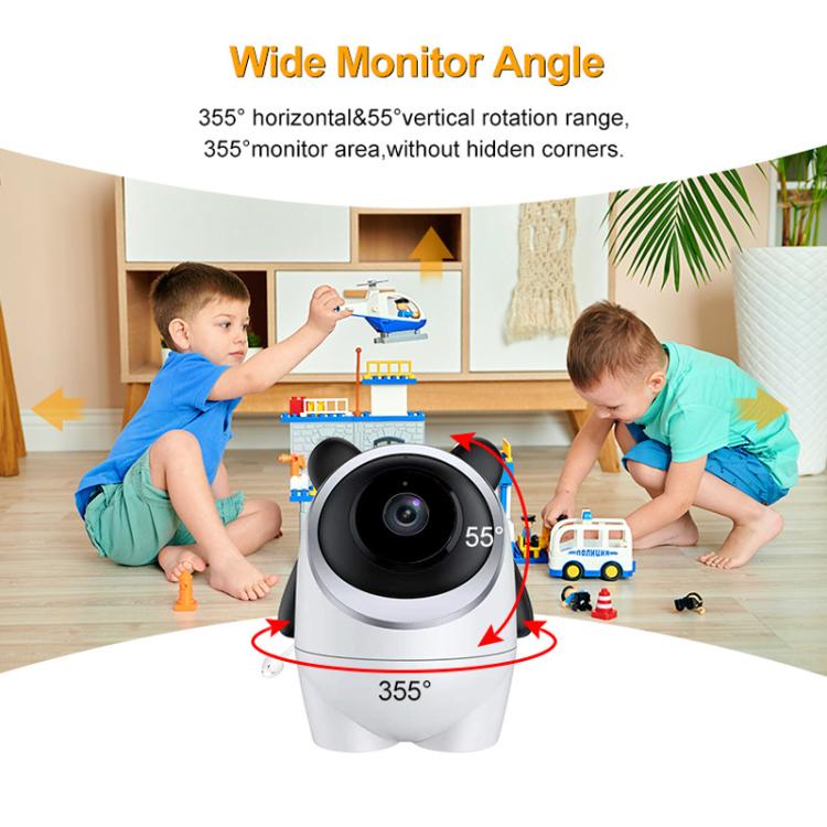4.3 Inch IPS HD Display 720P Baby Monitor UK Plug by bashfashion