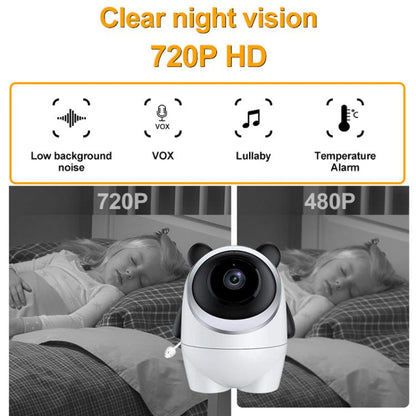 4.3 Inch IPS HD Display 720P Baby Monitor US Plug by bashfashion