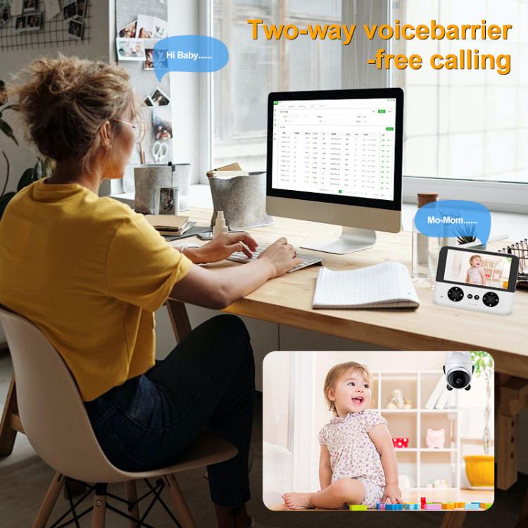 4.3 Inch IPS HD Display 720P Baby Monitor UK Plug by bashfashion