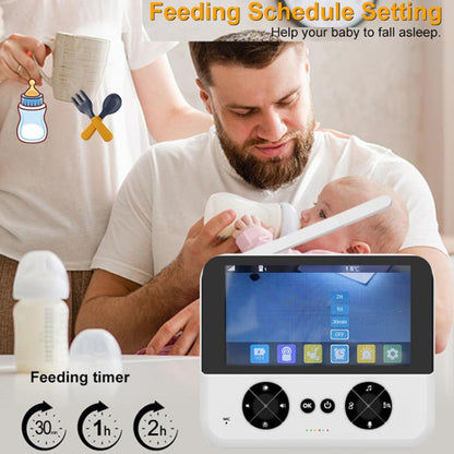 4.3 Inch IPS HD Display 720P Baby Monitor AU Plug by bashfashion