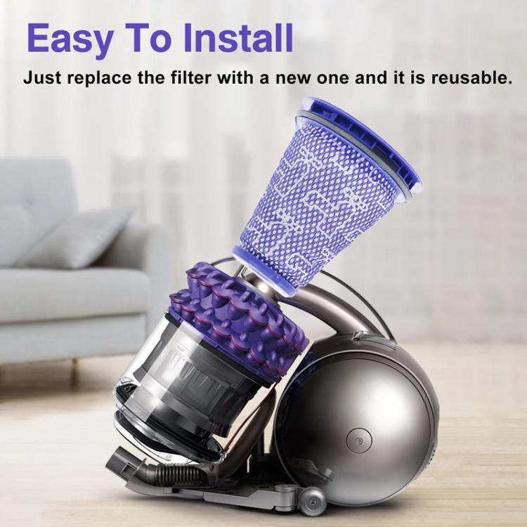 Vacuum Cleaner Pre-Filter HEPA Filter Replacement For Dyson CY18 / CY22 / CY23 / CY24 / CY25 / DY75 / DY77 / DY78(Purple) by bashfashion