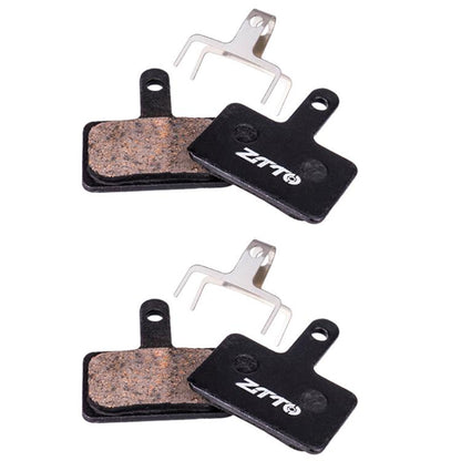 2pairs ZTTO Bicycle Disc Braking Pads Mountain Bike Semi-Metallic Resin Brake Pads, Model: MS-01B by ZTTO