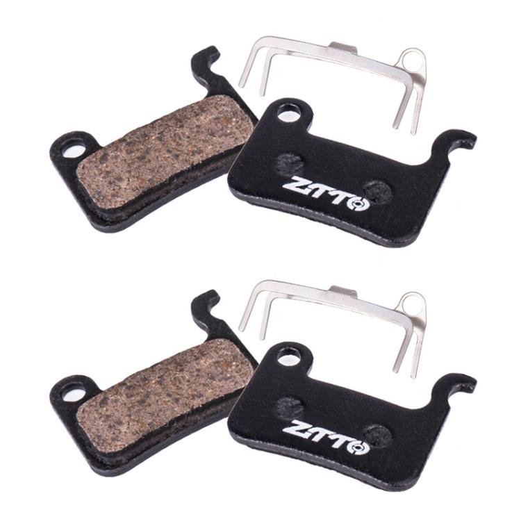 2pairs ZTTO Bicycle Disc Braking Pads Mountain Bike Semi-Metallic Resin Brake Pads, Model: MS-01D by ZTTO
