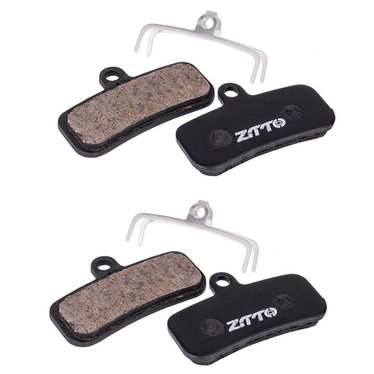 2pairs ZTTO Bicycle Disc Braking Pads Mountain Bike Semi-Metallic Resin Brake Pads, Model: MS-01E by ZTTO