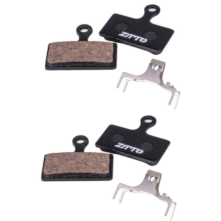 2pairs ZTTO Bicycle Disc Braking Pads Mountain Bike Semi-Metallic Resin Brake Pads, Model: MS-01F by ZTTO