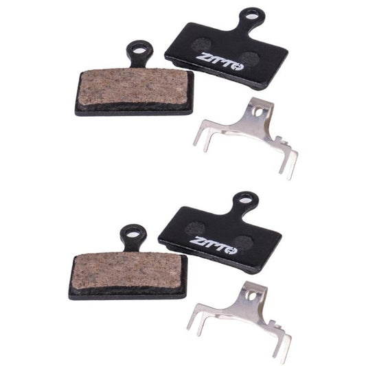2pairs ZTTO Bicycle Disc Braking Pads Mountain Bike Semi-Metallic Resin Brake Pads, Model: MS-01F by ZTTO
