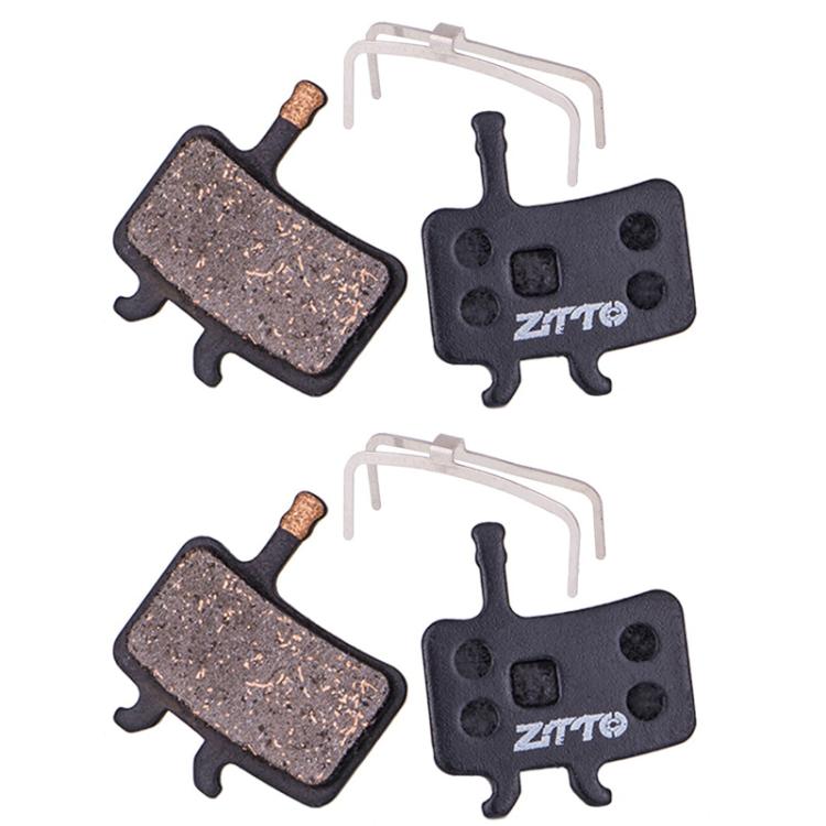 2pairs ZTTO Bicycle Disc Braking Pads Mountain Bike Semi-Metallic Resin Brake Pads, Model: MS-02A by ZTTO