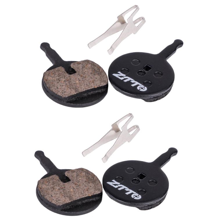 2pairs ZTTO Bicycle Disc Braking Pads Mountain Bike Semi-Metallic Resin Brake Pads, Model: MS-02B by ZTTO