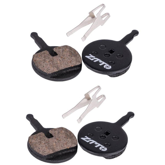 2pairs ZTTO Bicycle Disc Braking Pads Mountain Bike Semi-Metallic Resin Brake Pads, Model: MS-02B by ZTTO