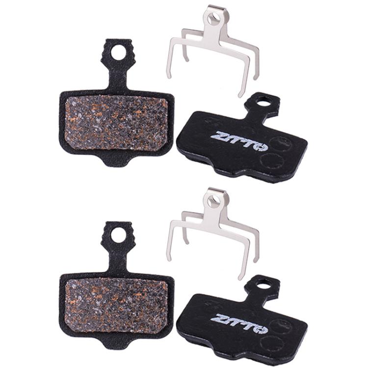 2pairs ZTTO Bicycle Disc Braking Pads Mountain Bike Semi-Metallic Resin Brake Pads, Model: MS-02D by ZTTO