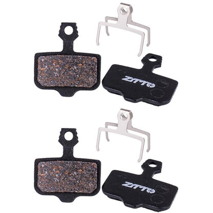 2pairs ZTTO Bicycle Disc Braking Pads Mountain Bike Semi-Metallic Resin Brake Pads, Model: MS-02D by ZTTO