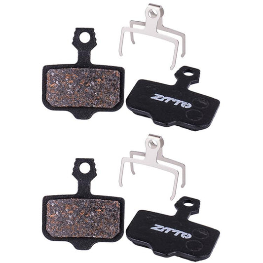 2pairs ZTTO Bicycle Disc Braking Pads Mountain Bike Semi-Metallic Resin Brake Pads, Model: MS-02D by ZTTO