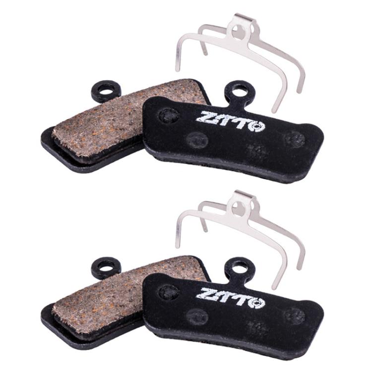 2pairs ZTTO Bicycle Disc Braking Pads Mountain Bike Semi-Metallic Resin Brake Pads, Model: MS-02F by ZTTO