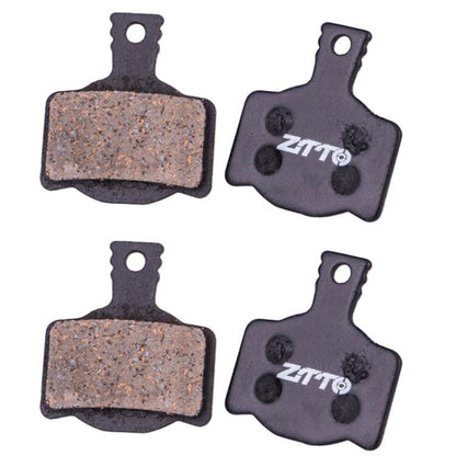2pairs ZTTO Bicycle Disc Braking Pads Mountain Bike Semi-Metallic Resin Brake Pads, Model: MS-03F by ZTTO