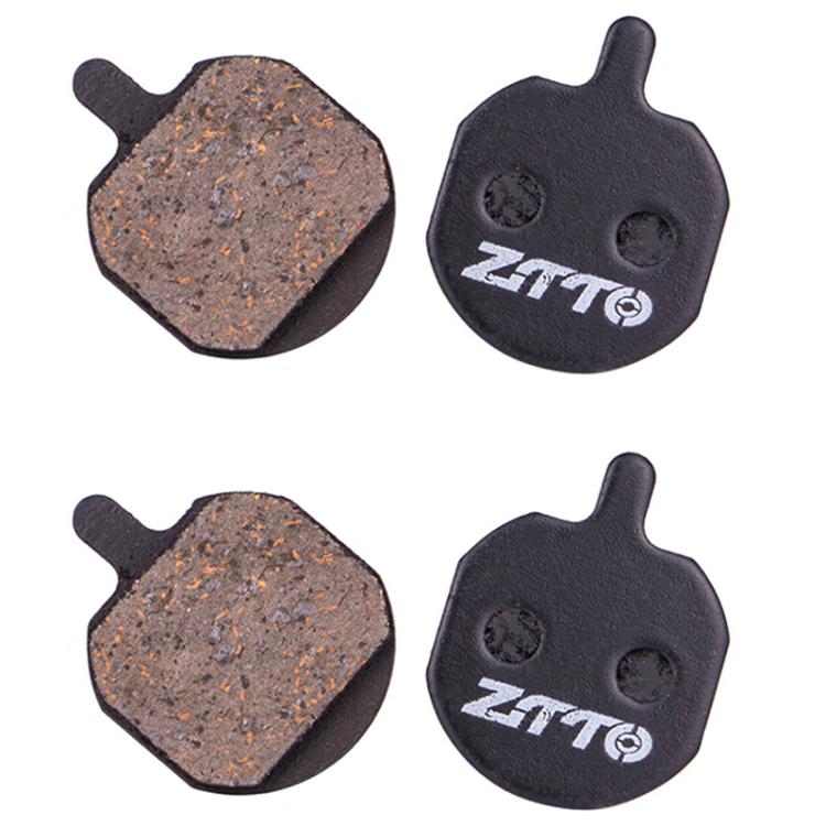2pairs ZTTO Bicycle Disc Braking Pads Mountain Bike Semi-Metallic Resin Brake Pads, Model: MS-04B by ZTTO