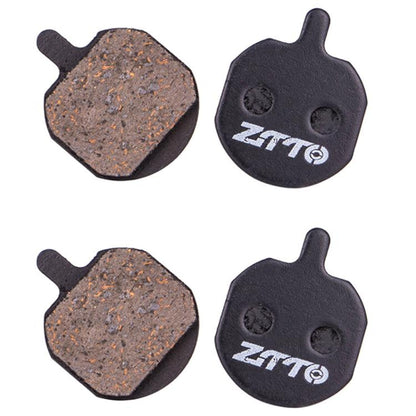 2pairs ZTTO Bicycle Disc Braking Pads Mountain Bike Semi-Metallic Resin Brake Pads, Model: MS-04B by ZTTO
