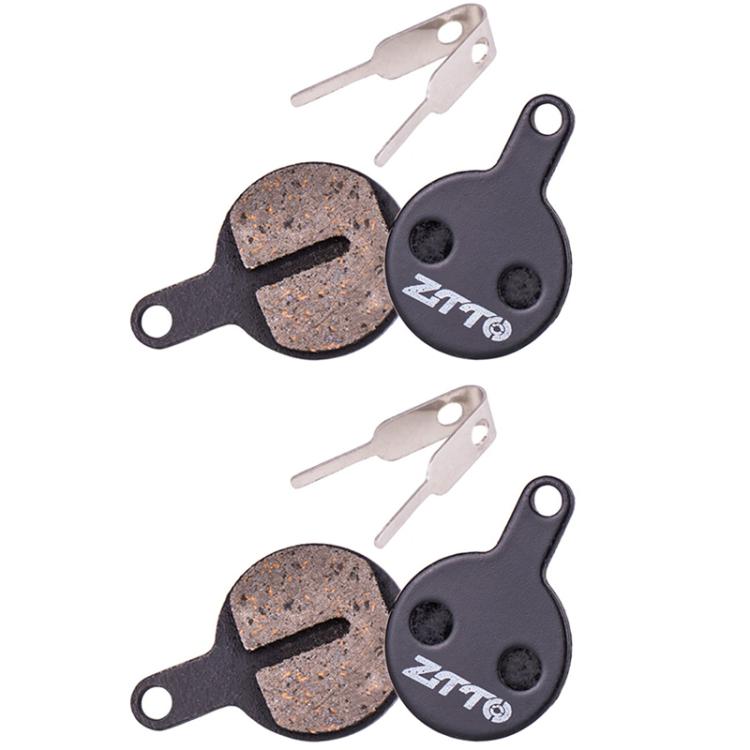 2pairs ZTTO Bicycle Disc Braking Pads Mountain Bike Semi-Metallic Resin Brake Pads, Model: MS-07B by ZTTO