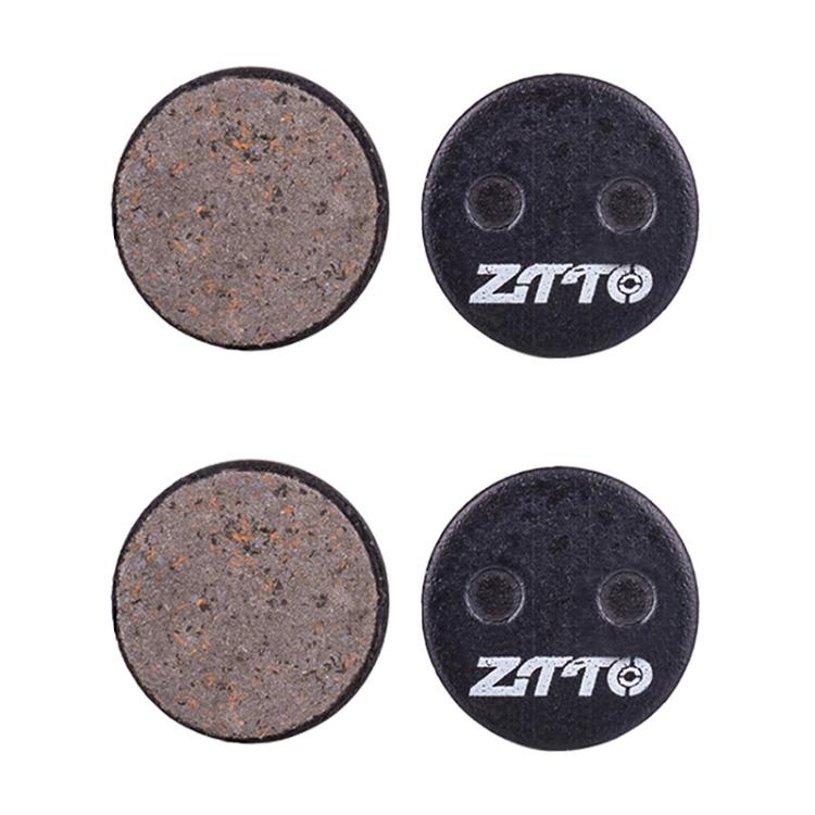2pairs ZTTO Bicycle Disc Braking Pads Mountain Bike Semi-Metallic Resin Brake Pads, Model: MS-08A by ZTTO