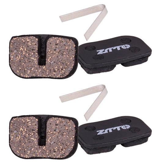 2pairs ZTTO Bicycle Disc Braking Pads Mountain Bike Semi-Metallic Resin Brake Pads, Model: MS-08B by ZTTO